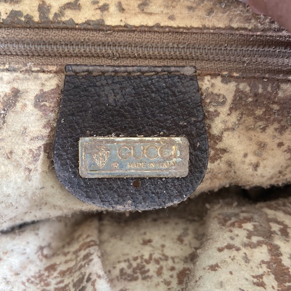 RARE Vintage Gucci Canteen GG Monogram Crossbody - Picture 6 of 9